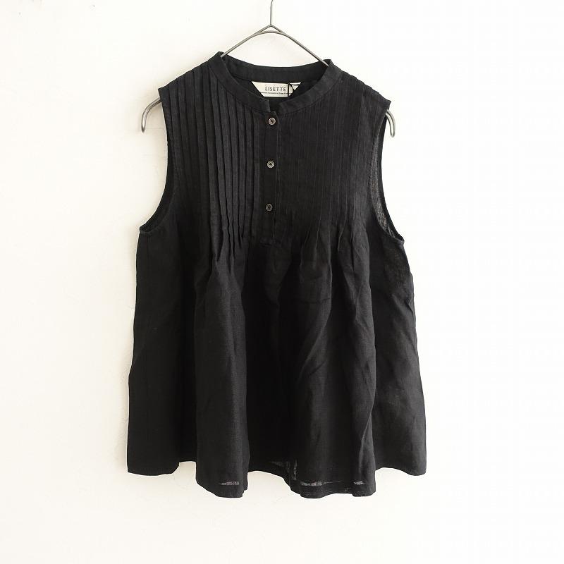 未使用/定価3.0万】リゼッタ Lisette *フィン ピンタックノースリーブ 
