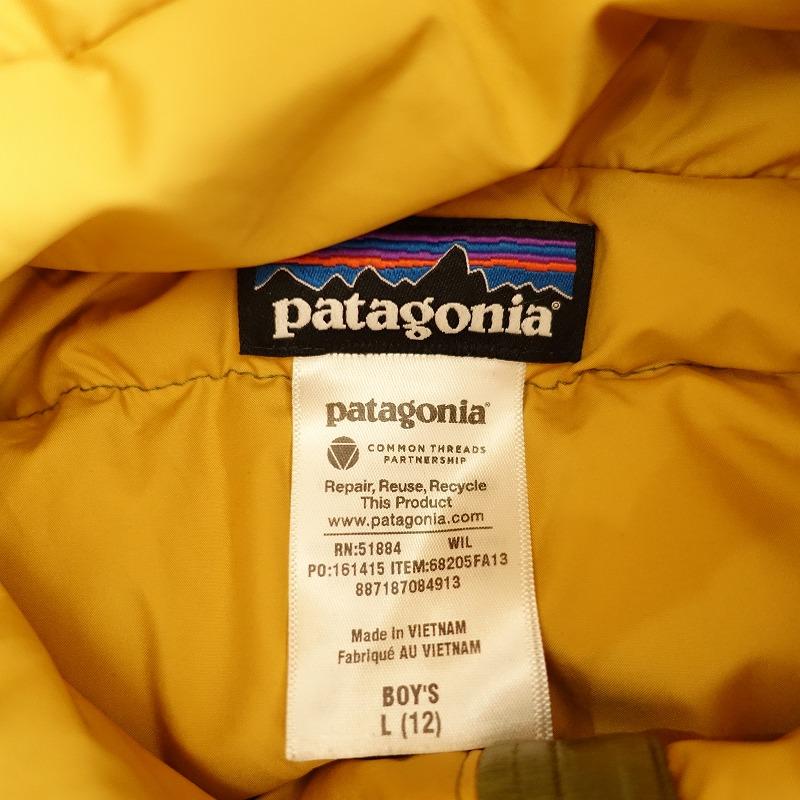 キッズ】パタゴニア Patagonia *ダウンセーターフーディー*BOY'S キッズ】パタゴニア Patagonia *ダウンセーターフーディー*BOY'S