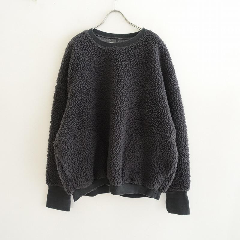 ハーベスティ　エッグボアフリースプルオーバー　サイズ１　チャコール 30% OFF】HARVESTY (ハーベスティ) エッグプルオーバー : ICORA