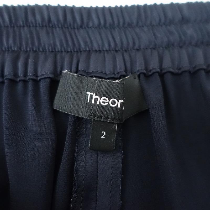 定価2.8万】セオリー theory *Classic Crepe Treeca プルオンパンツ*2