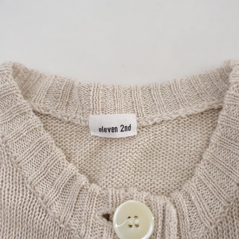 定価3.5万】イレブンセカンドeleven 2nd *シルクプレーティングリネン