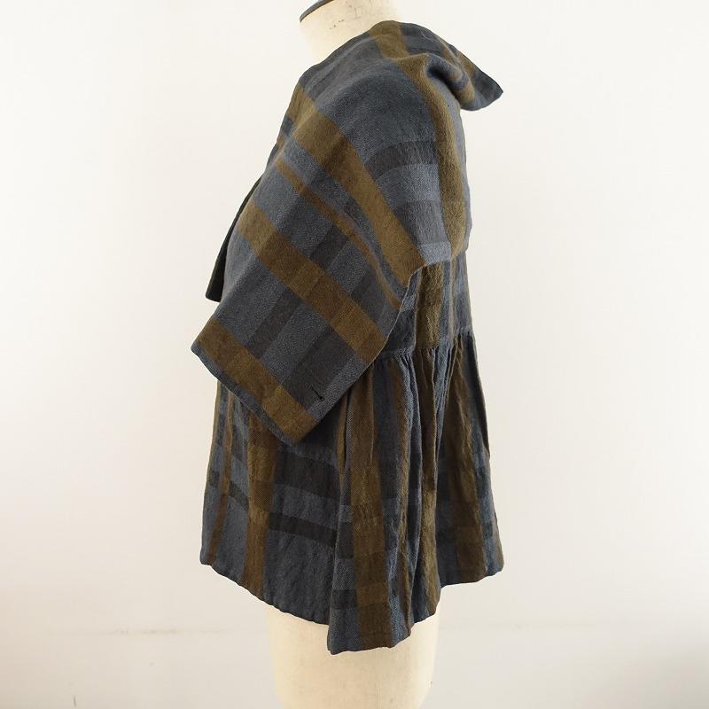 ヴラスブラム Vlas Blomme /ジレ*Fベストチェック柄 ヴラスブラム Vlas Blomme /ジレ*Fベストチェック柄 ショップ