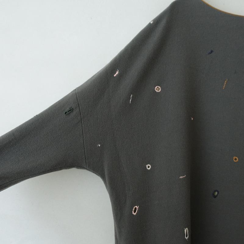 mina perhonen //【定価7.1万】ミナペルホネン *sunny hole ウール刺繍  