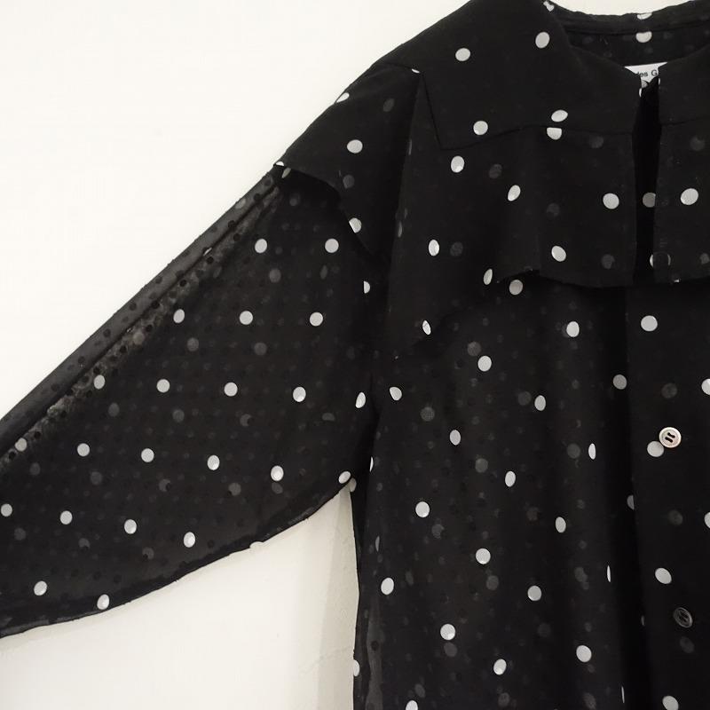 コムデギャルソン COMME des GARCONS *ポルカドットブラウス*XS コムデギャルソン COMME des GARCONS *ポルカドットブラウス*XS