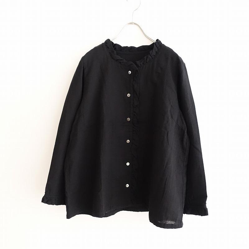 群言堂根ね フライスワイドタートルブラウスちゅうとろ 石見銀山 群言