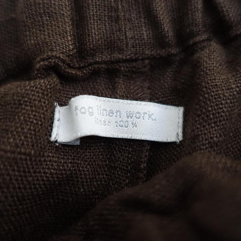 美品】フォグリネンワーク fog linen work *リネンワイドクロップド