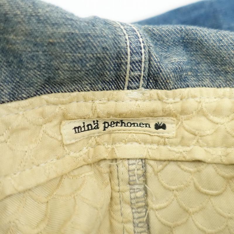 mina perhonen ミナペルホネン *always デニムジャンパー mina perhonen ミナペルホネン *always デニムジャンパー