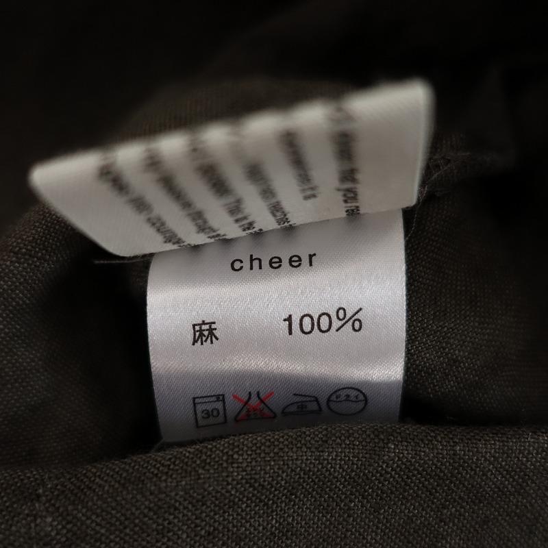 CHEER（チアー） 札幌 浅草 *リネンタックプルオーバーシャツ 
