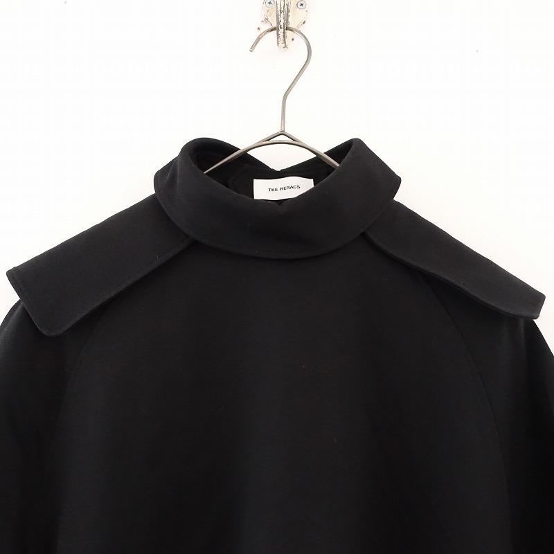 THE RERACS ザリラクス *デザインプルオーバー*36黒ブラック半袖