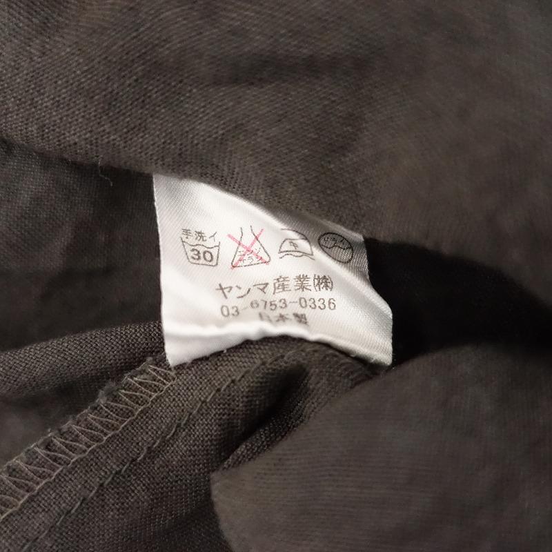 ヤンマ産業 Vネックリネンブラウス 楽天市場】【染】 ヤンマ産業 YAMMA リネンVネックプルオーバーシャツ