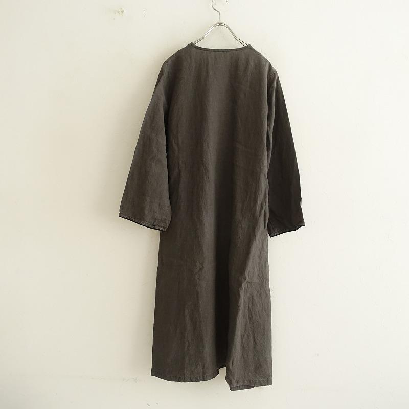 nest Robe（ネストローブ） *リネンカシュクールワンピース 