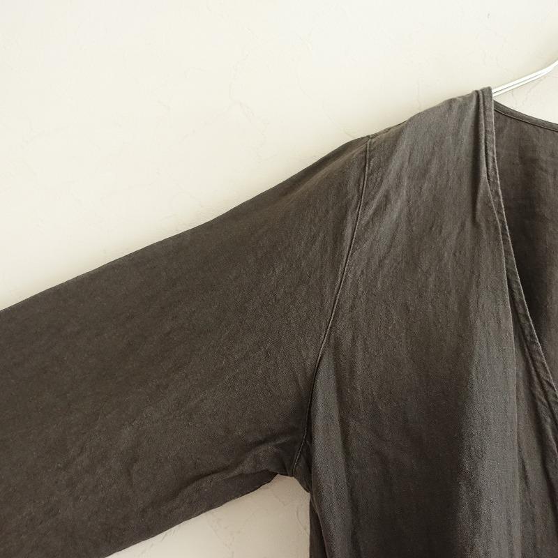 nest Robe ネストローブ *リネンカシュクールワンピース