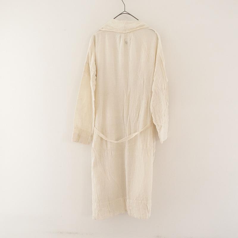 定価2.6万】キヤリコ CALICO *カディガウンジャケット*Lローブロング