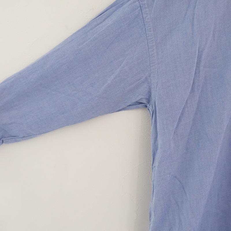 セット SETTO * STEFAN ONE-PIECE コットン混シャツワンピース*F  