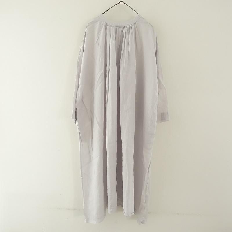 定価2.7万】ネストローブ nest Robe *ラミー超撥水スモックワンピース 