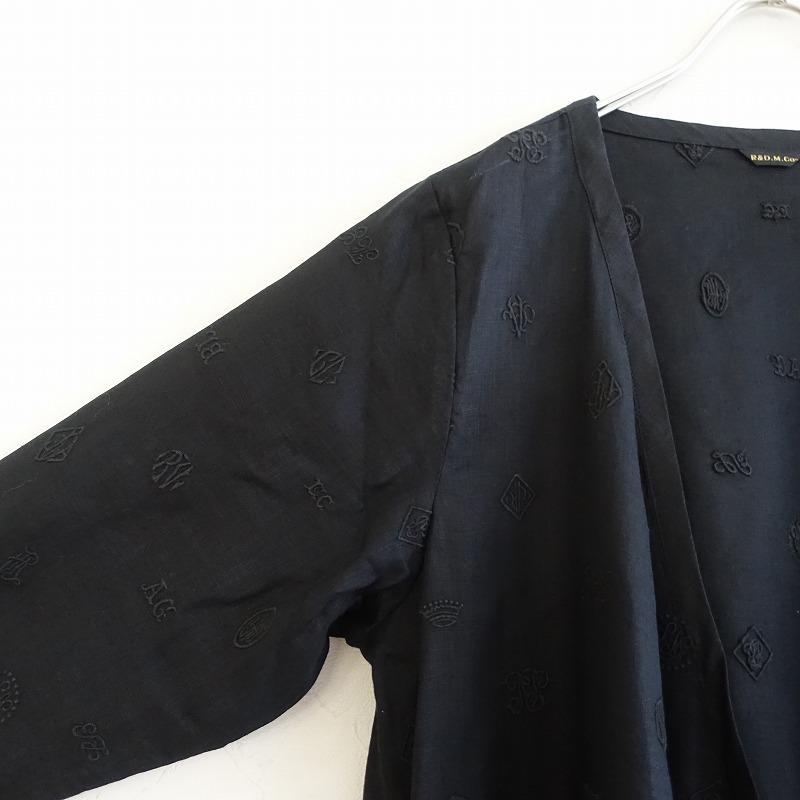 定価10.8万】オールドマンズテーラー R&D.M.Co- *リネン刺繍タイローブ