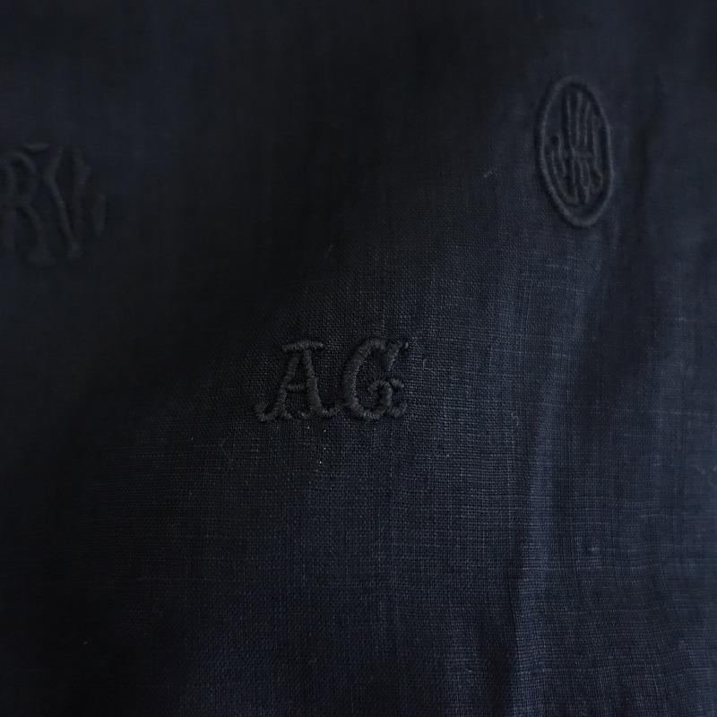 定価10.8万】オールドマンズテーラー R&D.M.Co- *リネン刺繍タイローブ