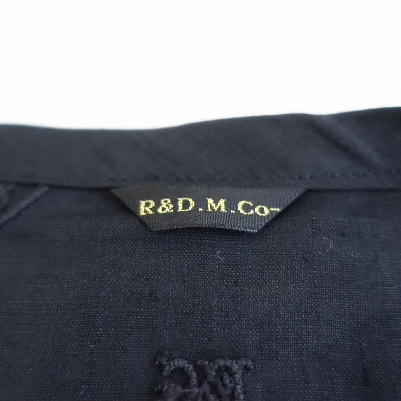 R&D.M.co- リネンタイローブ 定価10.8万】オールドマンズテーラー R&D.M.Co- *リネン刺繍タイローブ
