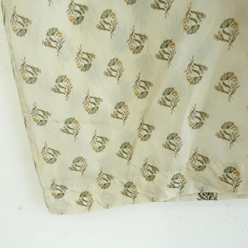 TOWAVASE 【美品/定価8.1万】トワヴァーズ *sarara silk dress シルク 