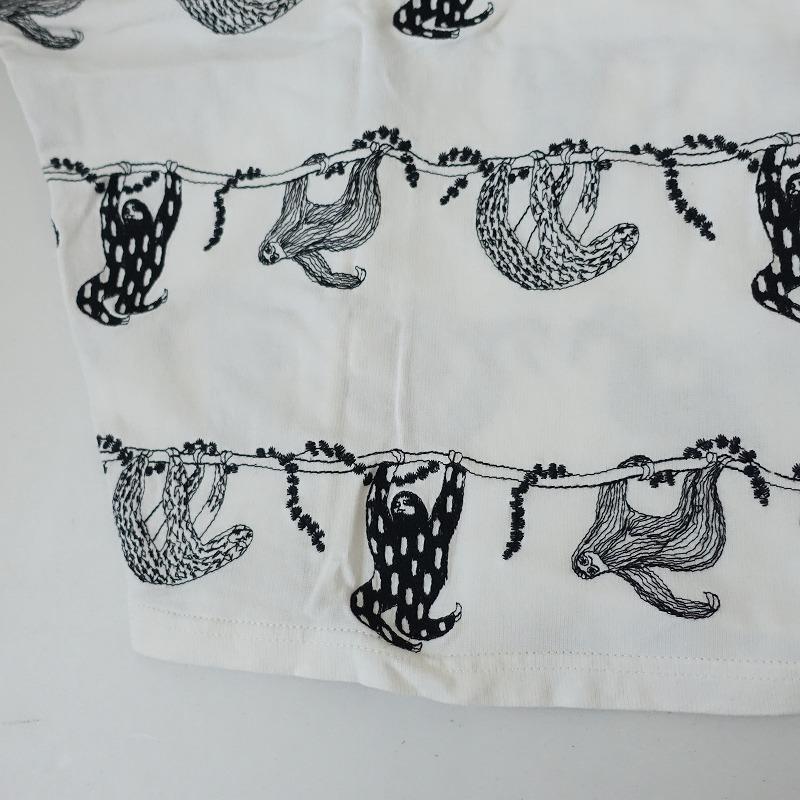 marble SUD 【定価1.7万】マーブルシュッド *EMB ナマケモノ刺繍 marble SUD 【定価1.7万】マーブルシュッド *EMB ナマケモノ刺繍