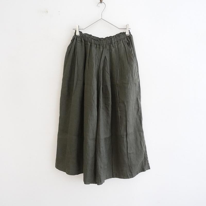 pas de calais 【定価2.5万】パドカレ *フレンチリネンパンツ*36
