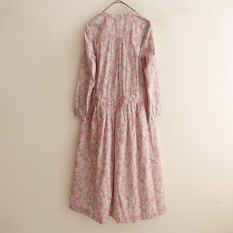 未使用】カツシゲ KATSUSHIGE *リバティプリントコットンカシュクール