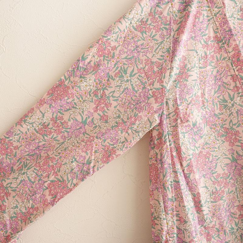 未使用】カツシゲ KATSUSHIGE *リバティプリントコットンカシュクール