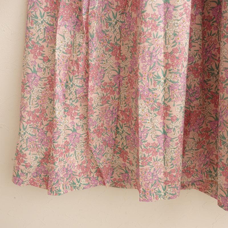 未使用】カツシゲ KATSUSHIGE *リバティプリントコットンカシュクール