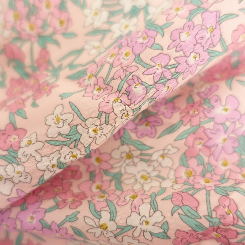 未使用】カツシゲ KATSUSHIGE *リバティプリントコットンカシュクール