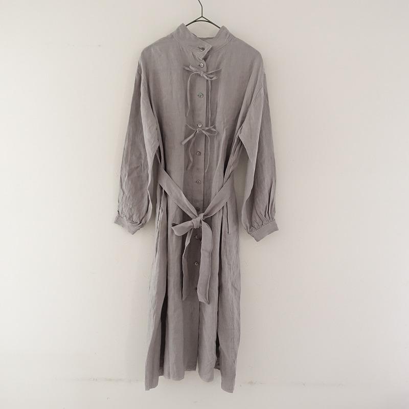 Vlas Blomme 【美品/定価5.2万】ヴラスブラム *ベルト付きリネン