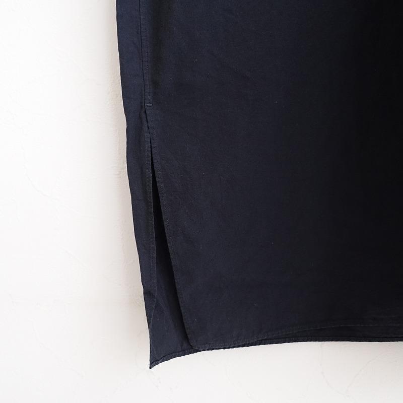 COMOLI（コモリ） 【定価4.1万】コモリ *バンドカラーシャツワンピース
