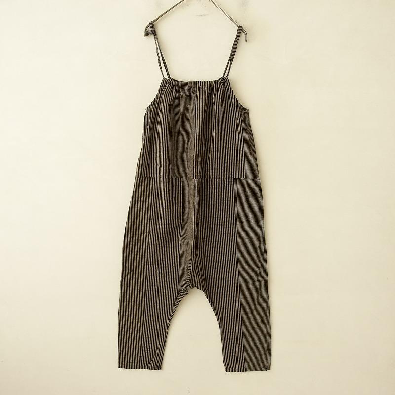 YANMAR ストライプ オーバーオール size LL（秋、冬用） YANMAR