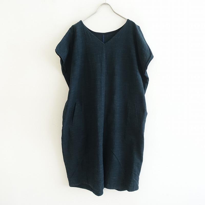 ヤンマ産業 / YAMMA 会津木綿マルチストライプワンピース