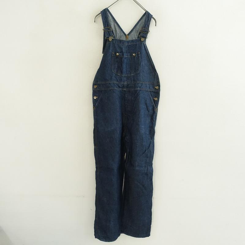 nest Robe リネンデニムサロペット nest Robe（ネストローブ） *リネンデニムオーバーオール*1ジーンズ