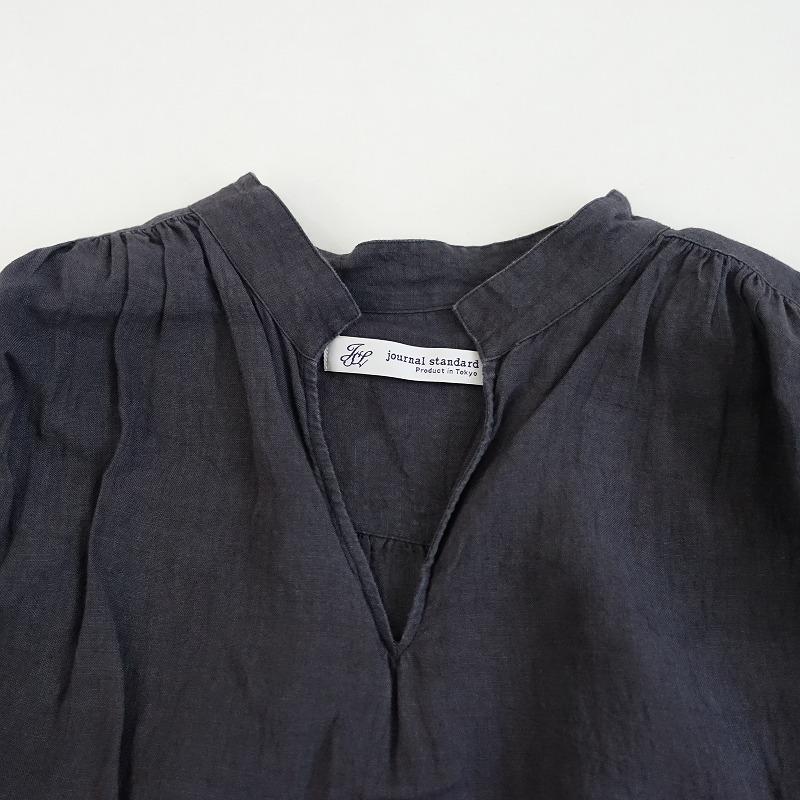 未使用タグ付 29700円 js.luxe リネン　キーネック ワンピース 未使用タグ付 29700円 js.luxe リネンキーネック ワンピース