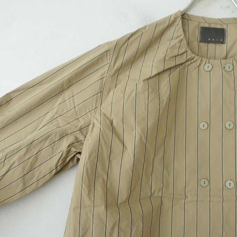定価1.5万】TANDEY オローネ *メラニーシャツ*ストライプ長袖ブラウス 