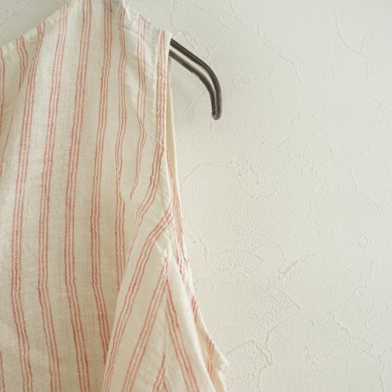 nest Robe 【美品/定価2.9万】ネストローブ *リネンガーゼストライプ