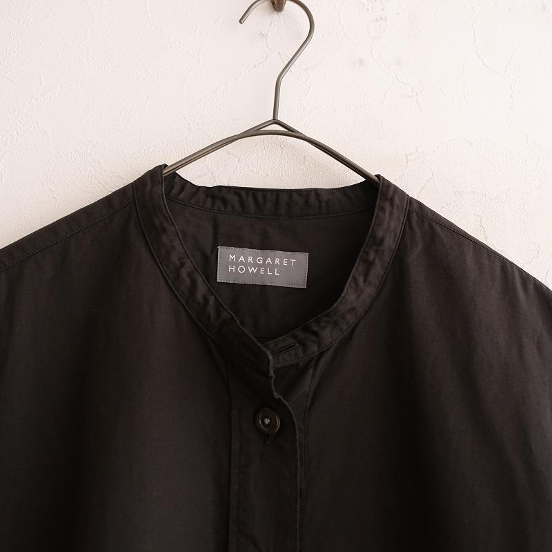 MARGARET HOWELL ブラック シャツワンピース 中古・古着通販】MARGARET HOWELL (マーガレットハウエル) SOFT COTTON
