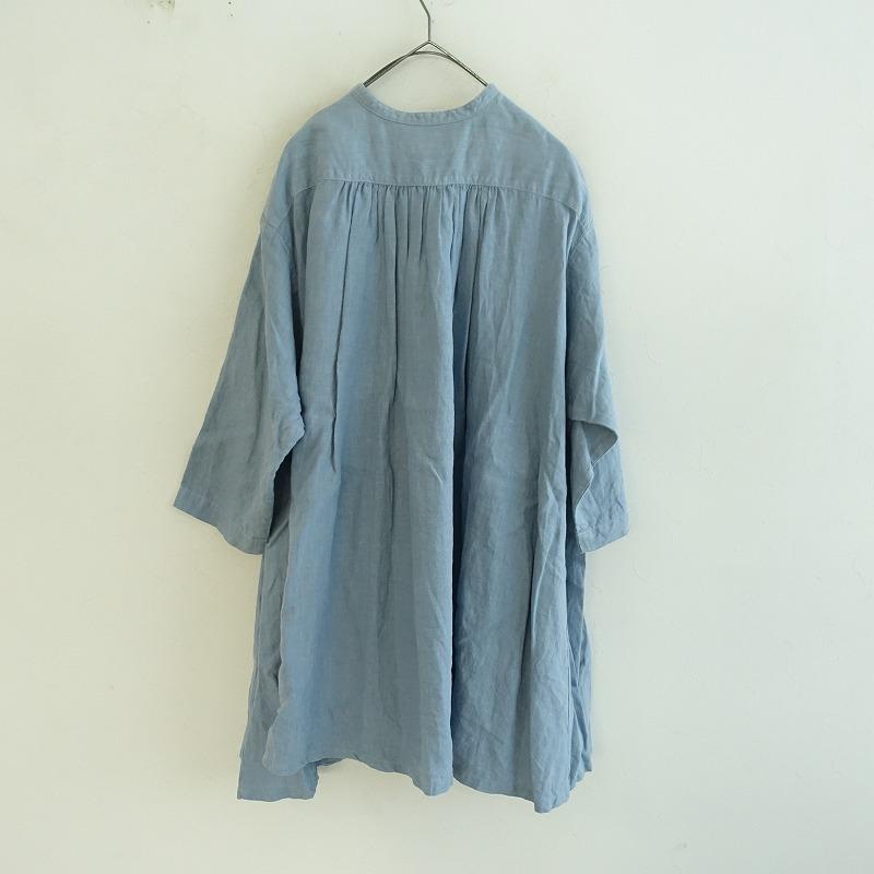 nest Robe 【定価2.8万】ネストローブ *リネン天然染めチュニック 