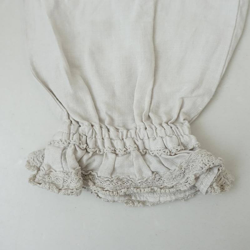 nest Robe ネストローブ *ヘンプフリルパンツ*Fアンティーク nest Robe ネストローブ *ヘンプフリルパンツ*Fアンティーク