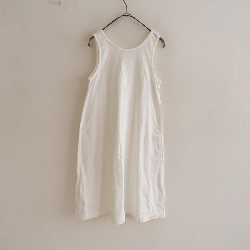 nest Robe（ネストローブ） *コットンノースリーブワンピース*Fオフ白A 