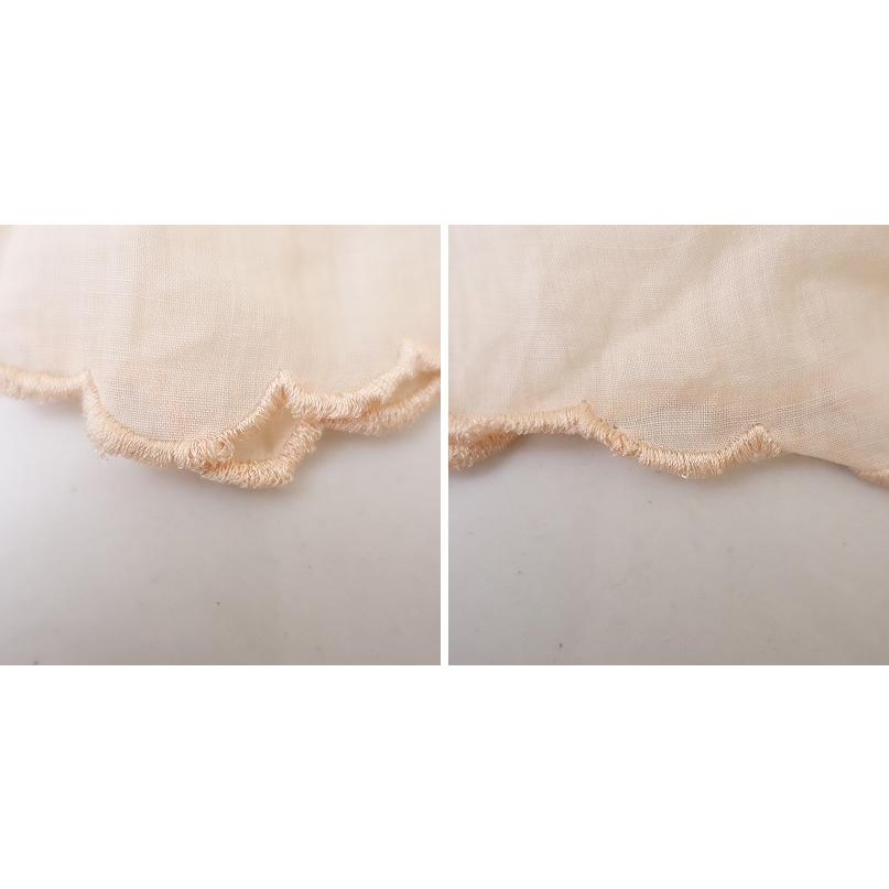 nesessaire（ネセセア） *カットワーク刺繍ワンピース*サーモンピンク 