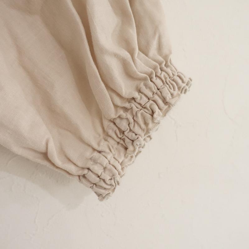 nest Robe 【定価2.6万】ネストローブ *Upcycle Lino ギャザー nest Robe 【定価2.6万】ネストローブ *Upcycle Lino ギャザー