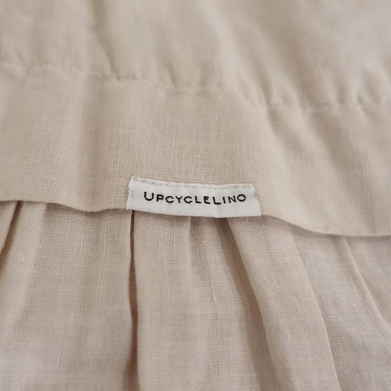 nest Robe 【定価2.6万】ネストローブ *Upcycle Lino ギャザー nest Robe 【定価2.6万】ネストローブ *Upcycle Lino ギャザー