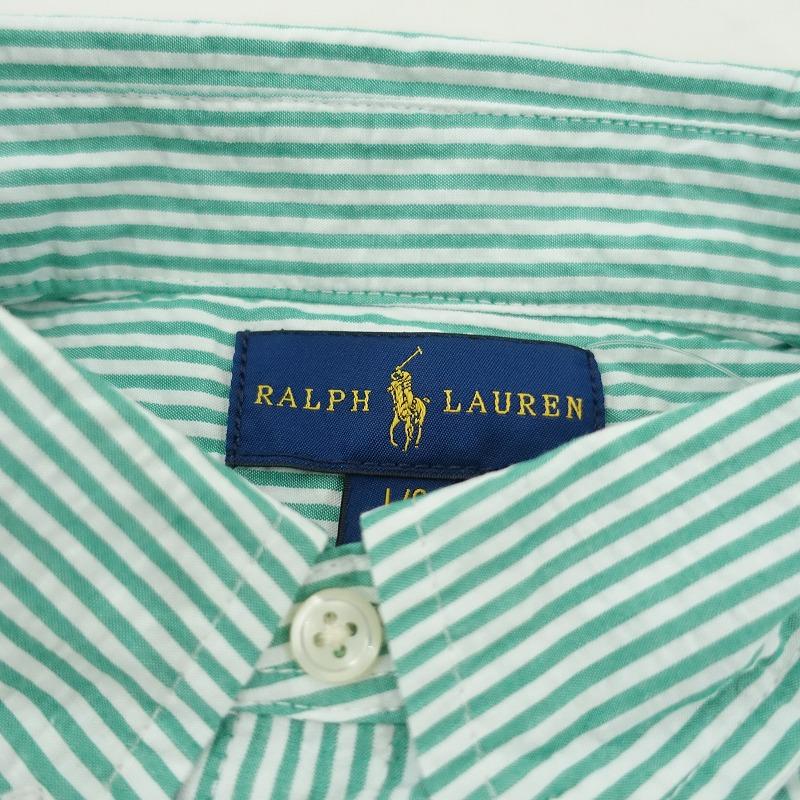 美品/キッズ】ラルフローレン Ralph Lauren *コットンストライプ 美品/キッズ】ラルフローレン Ralph Lauren *コットンストライプ