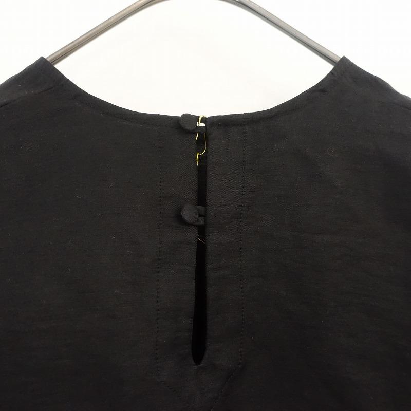 mavuno リネンシルクワンピース