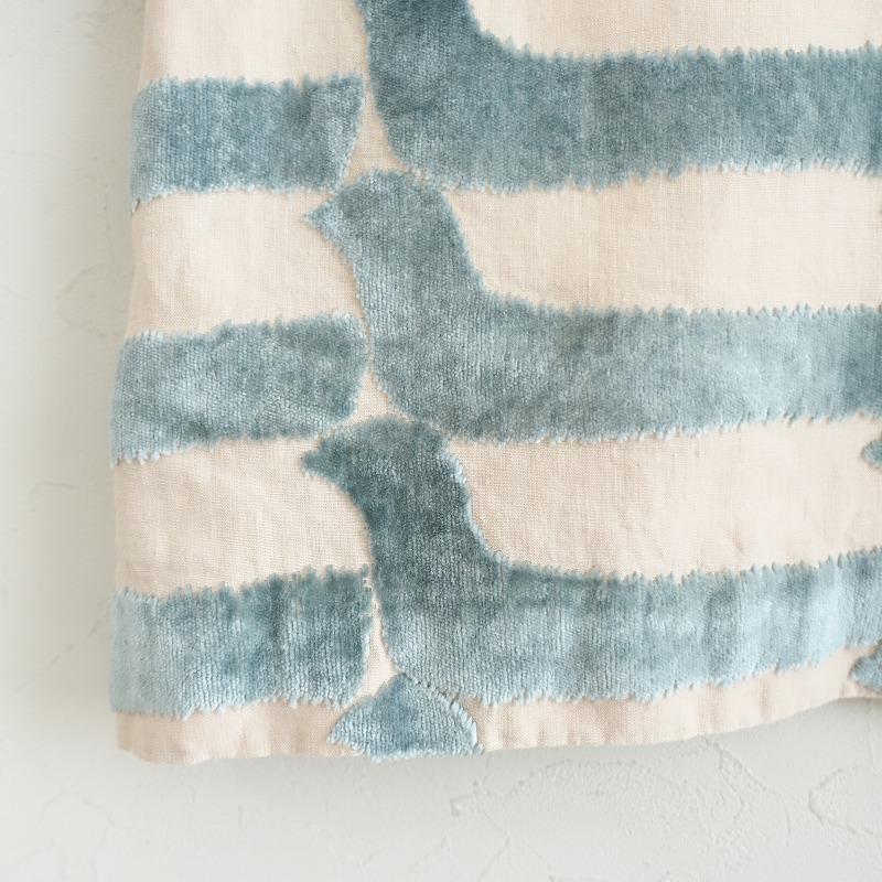 ミナペルホネン mina perhonen *bird boat パイル刺繍スリーブレス  