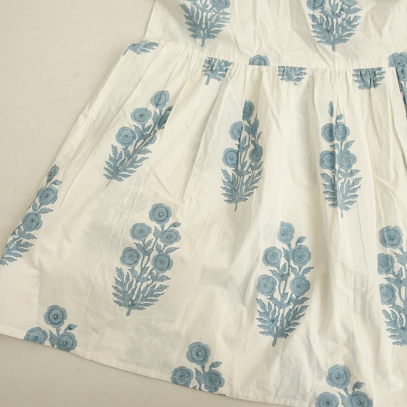 SZ Blockprints ★ ロンハーマン ティアードデザイン ワンピース SZ Blockprints 【定価5.0万】エスゼットブロックプリント *ロン