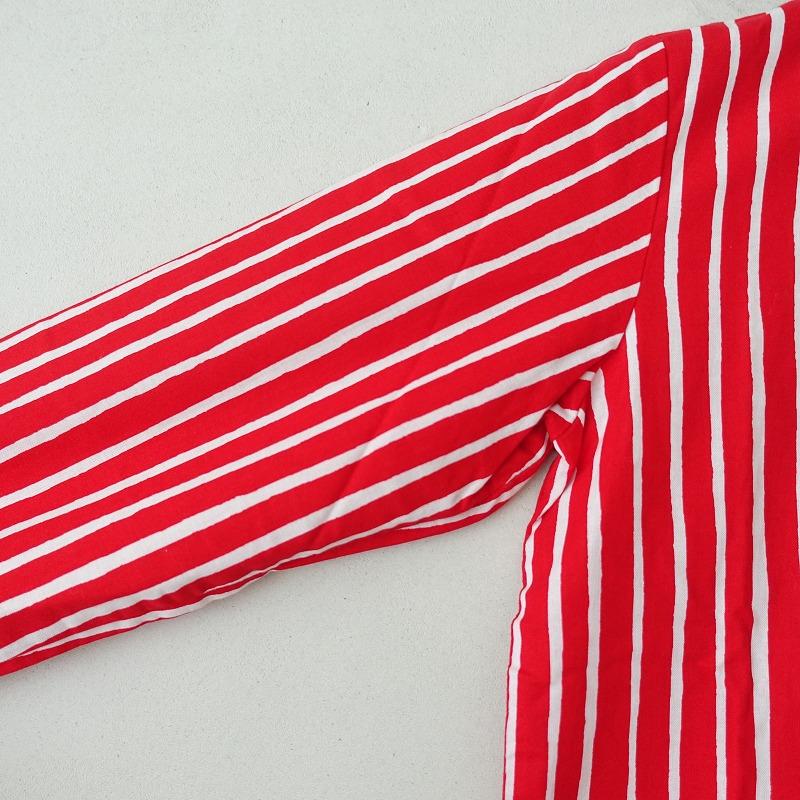 キッズ】マリメッコ marimekko *Jokapoika コットンストライプ キッズ】マリメッコ marimekko *Jokapoika コットンストライプ