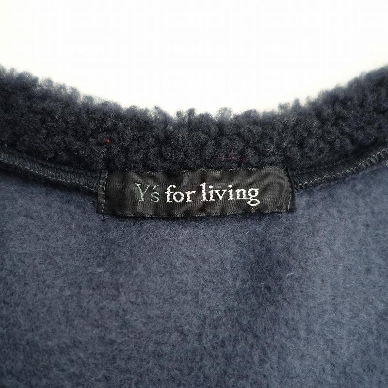 ワイズフォーリビング Y's for living *フリースワンピース*ネイビー系
